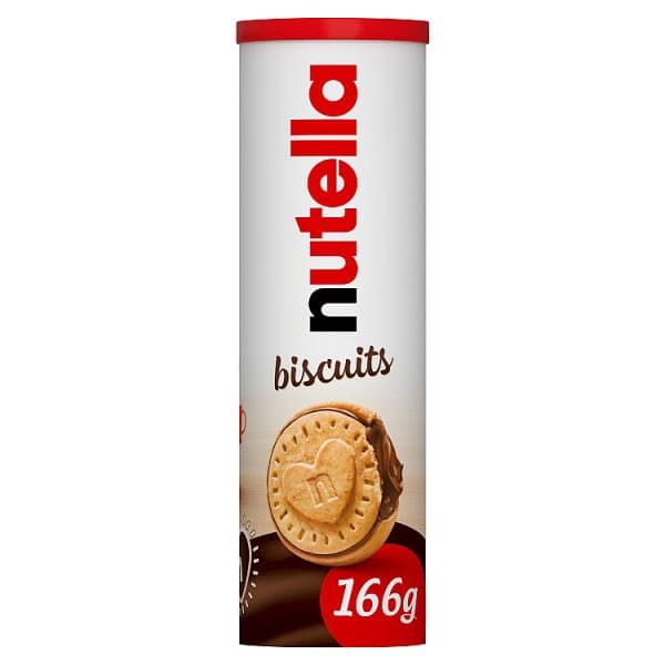 Nutella Biscuits 166g (Tubes)