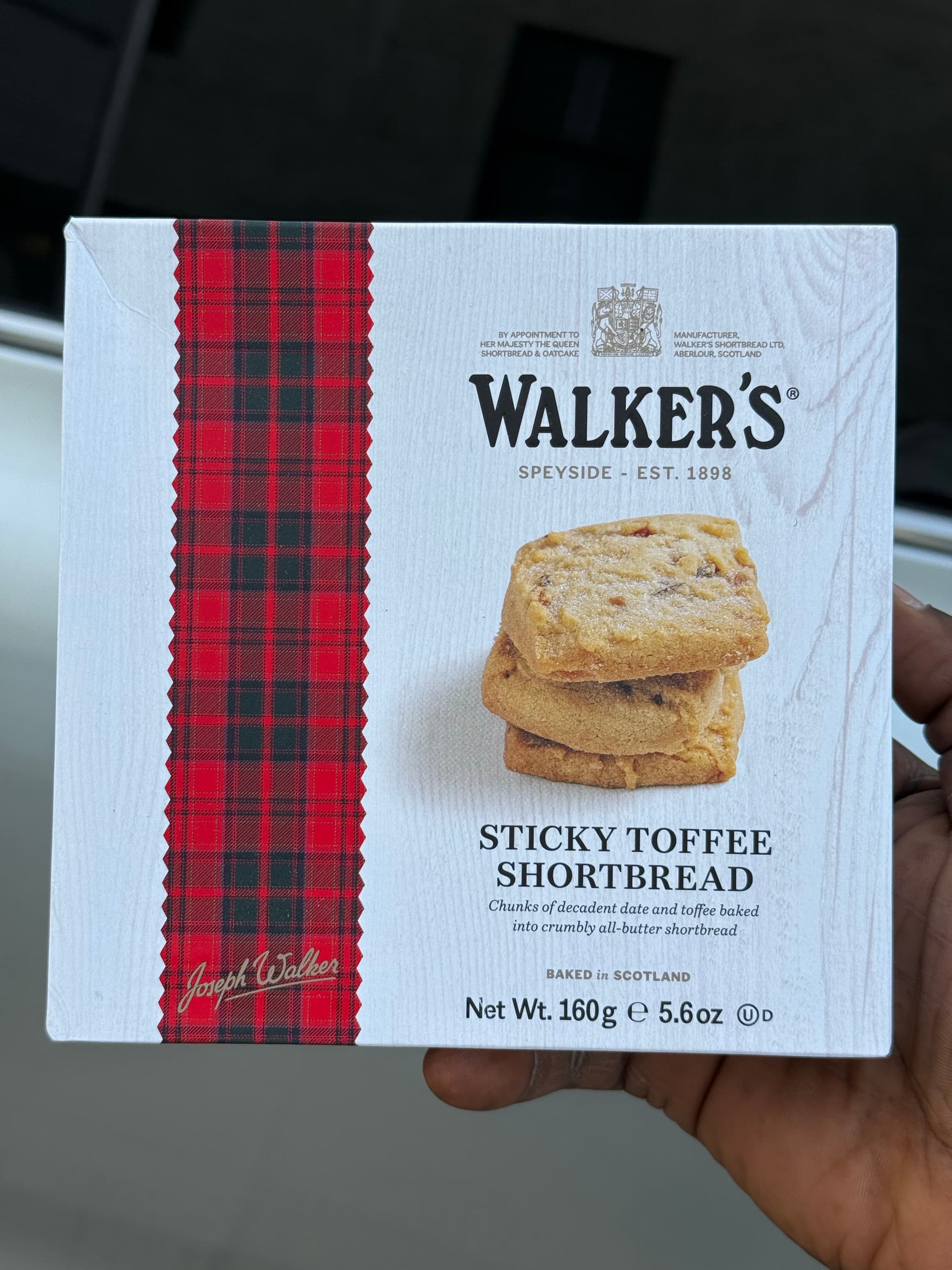 Walker’s Sticky Toffee Shortbread