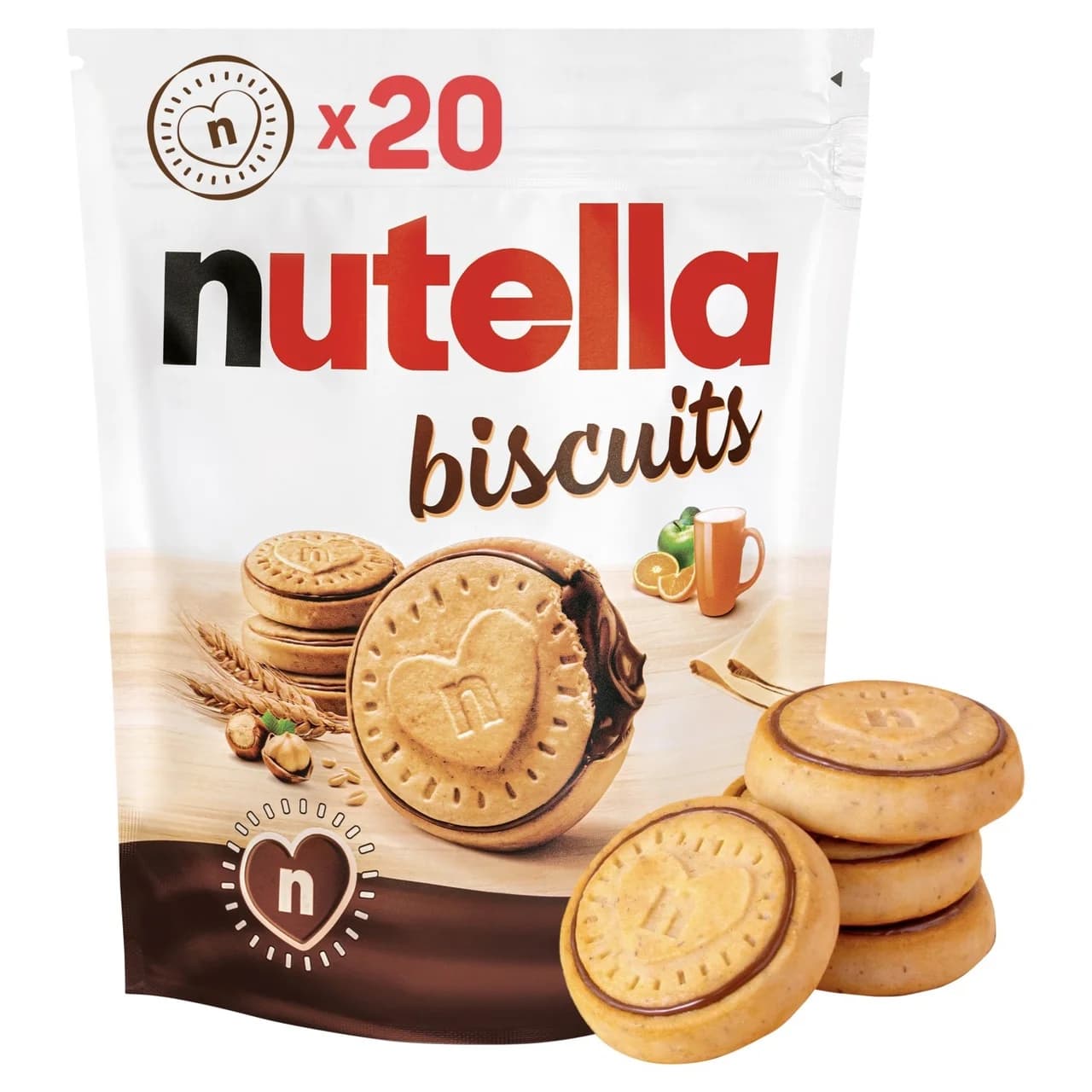 Nutella Chocolate & Hazelnut Biscuits Multipack