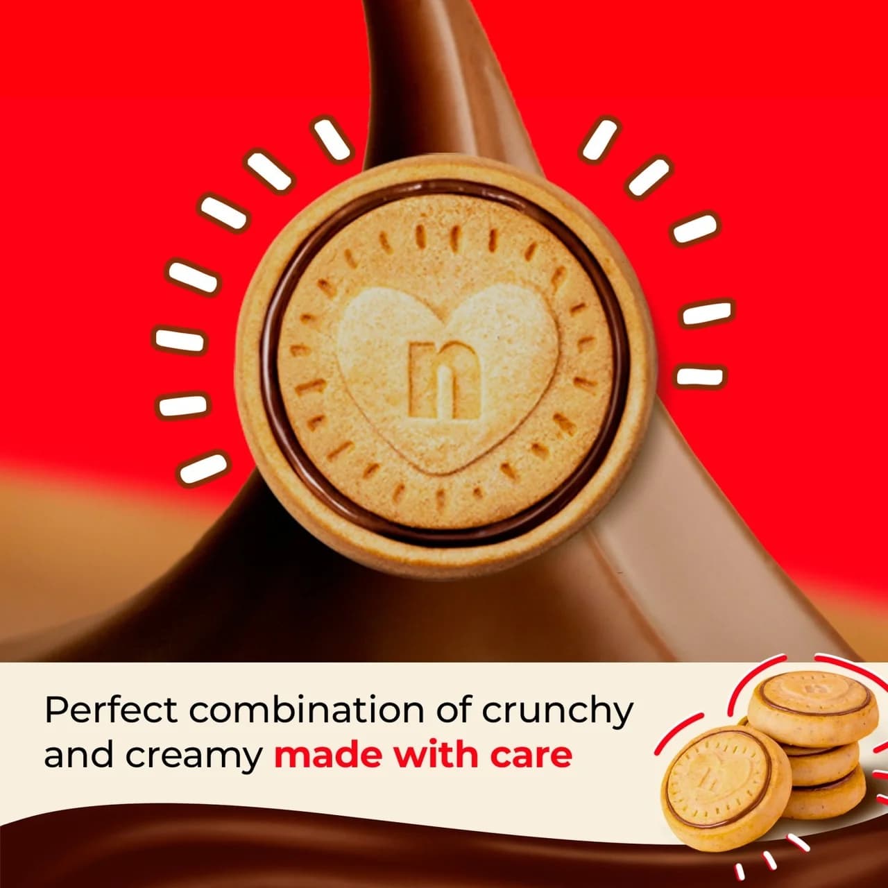 Nutella Chocolate & Hazelnut Biscuits Multipack - alternate view